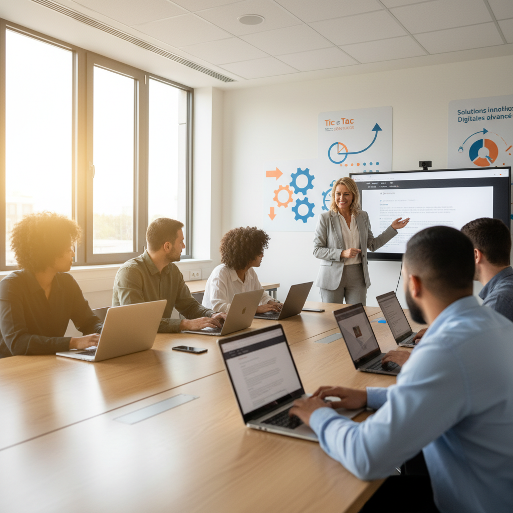 Académie Tic et Tac : formations innovantes et solutions digitales avancées