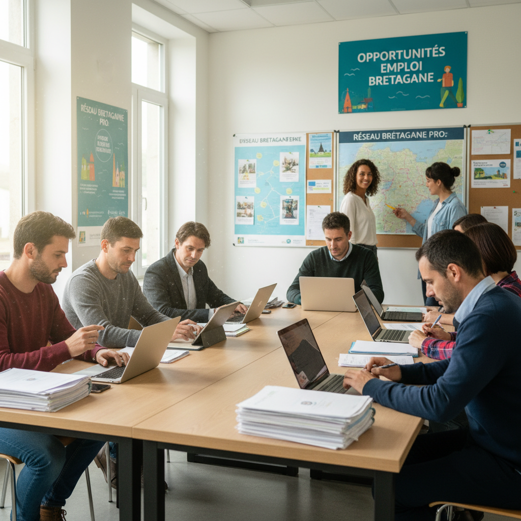 Bretagne-emploi.org : portail complet des offres et services d’emploi