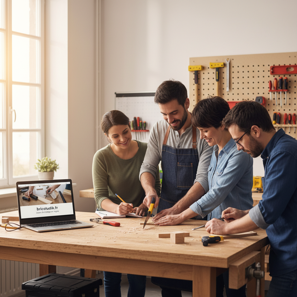 Bricoludik.fr cours bricolage en ligne : guide complet et pratique