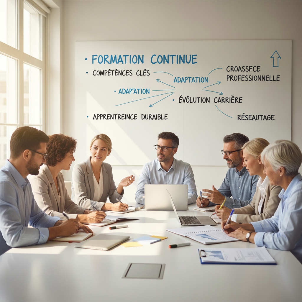 Formation continue pour professionnels : enjeux, modalités et bénéfices