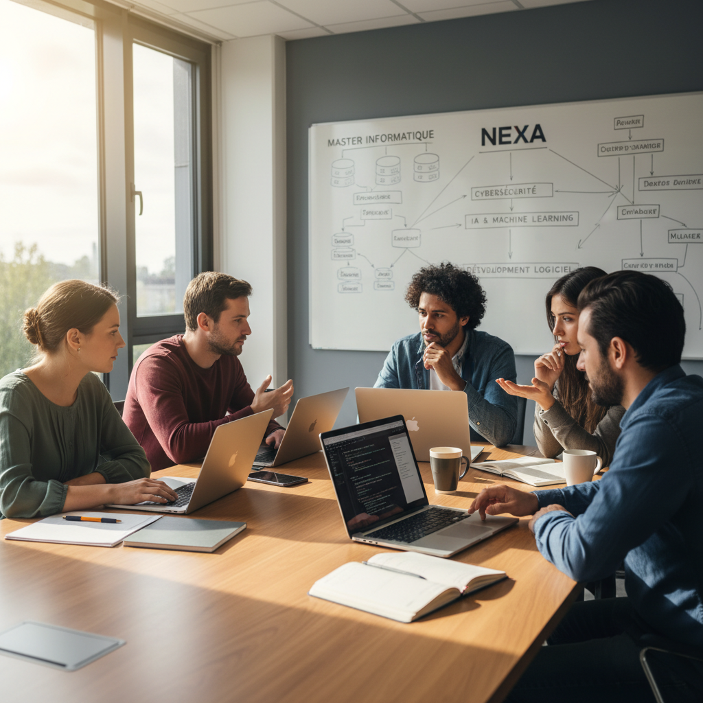 Master en informatique Nexa : programme, débouchés et modalités d’admission