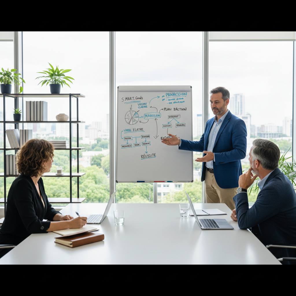 Coaching pour l’atteinte des objectifs : méthodes et bénéfices clés