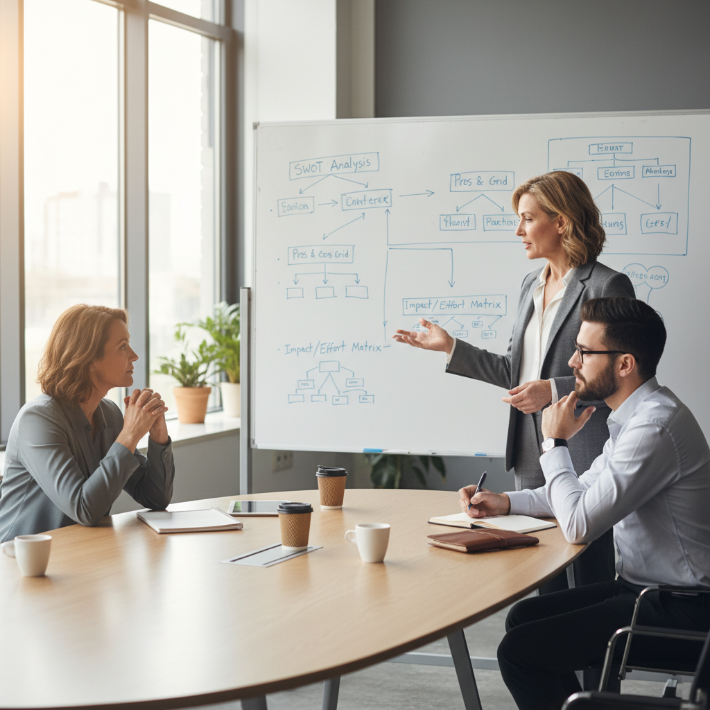 Coaching pour la prise de décision : méthodes, bénéfices et applications