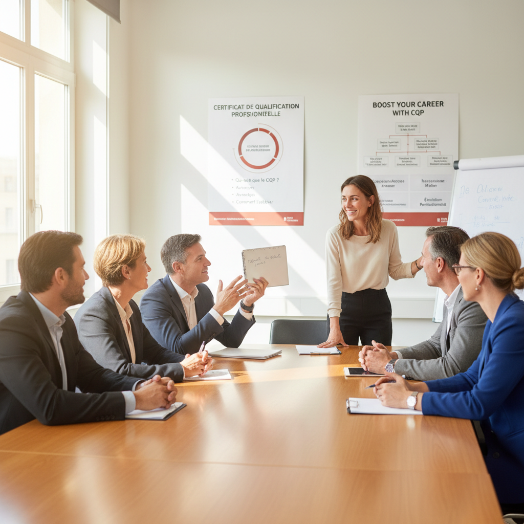 CQP formation : guide complet sur le certificat de qualification professionnelle