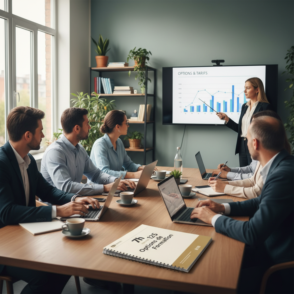 Formation 7h 125 prix : guide complet des tarifs et options disponibles
