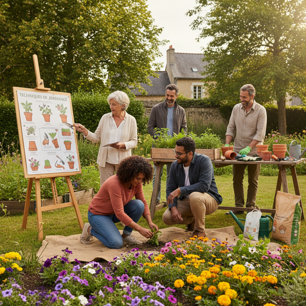 Formation LesFleurduJardin jardinage : guide complet et pratique