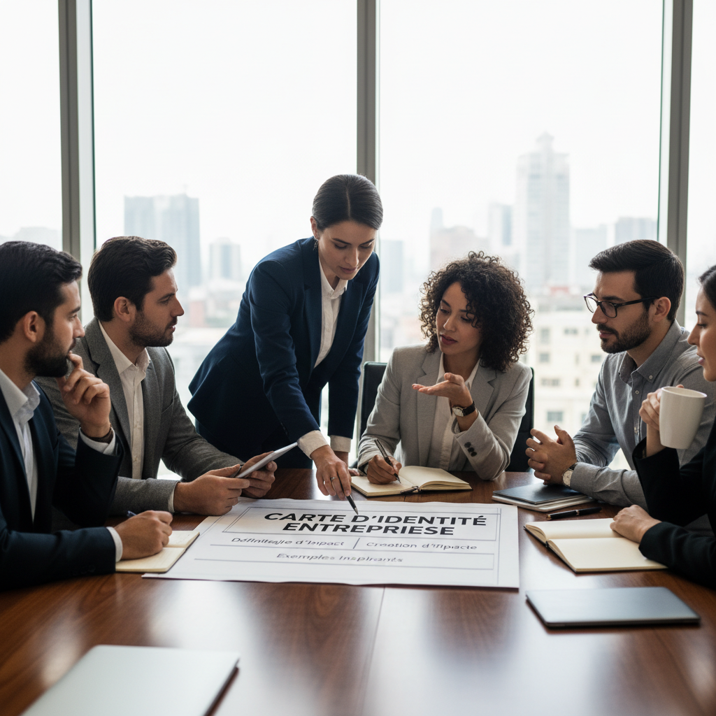 Carte d’identité entreprise : définition et rôle dans l’identité d’une entreprise