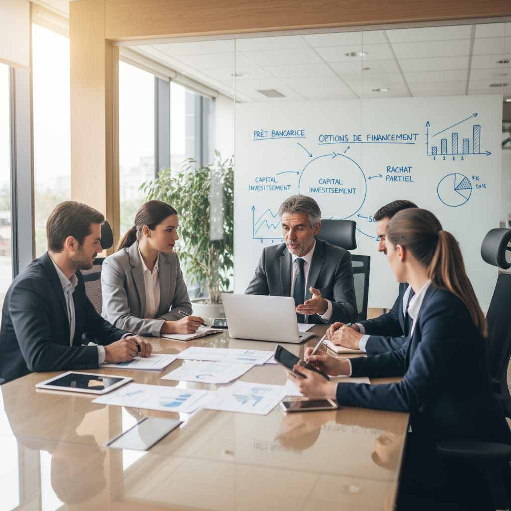 Financement reprise entreprise : solutions et prêt rachat entreprise