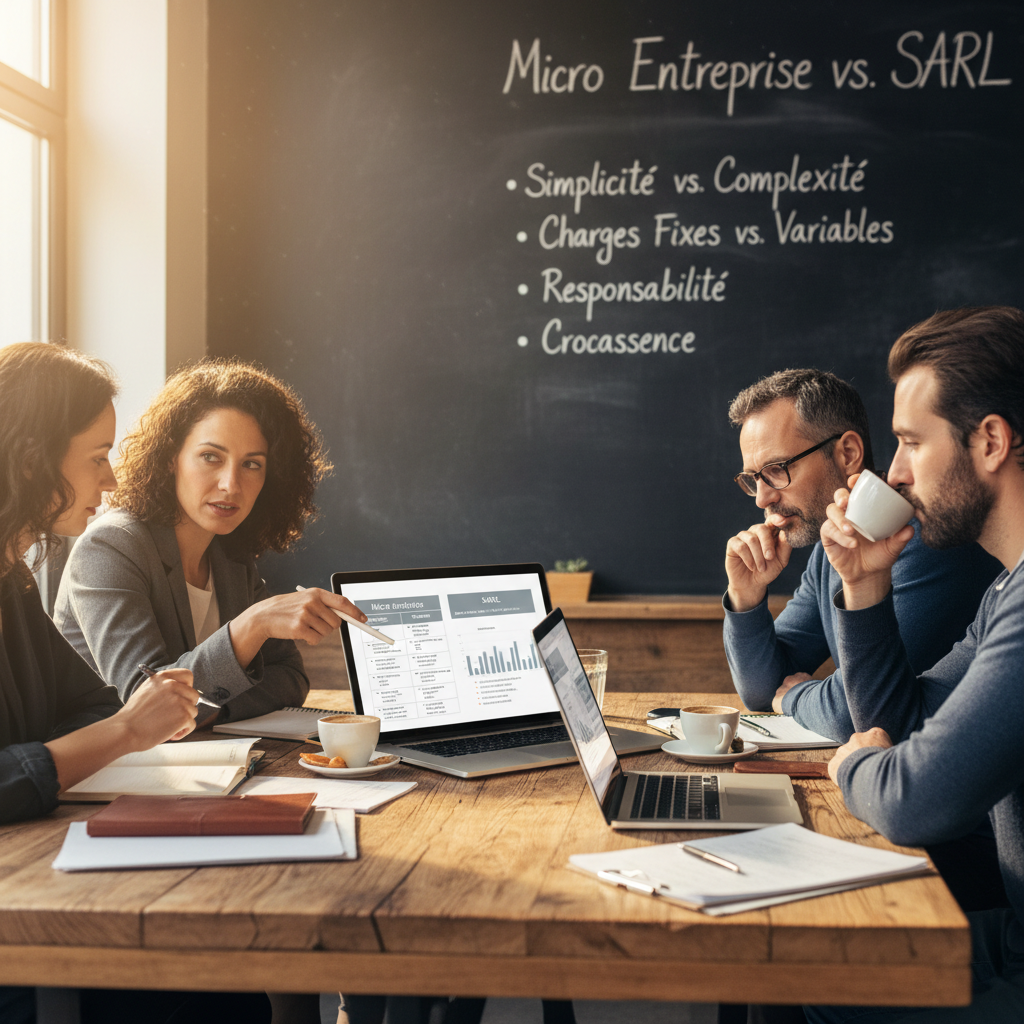 Micro entreprise ou SARL : guide complet pour choisir le bon statut