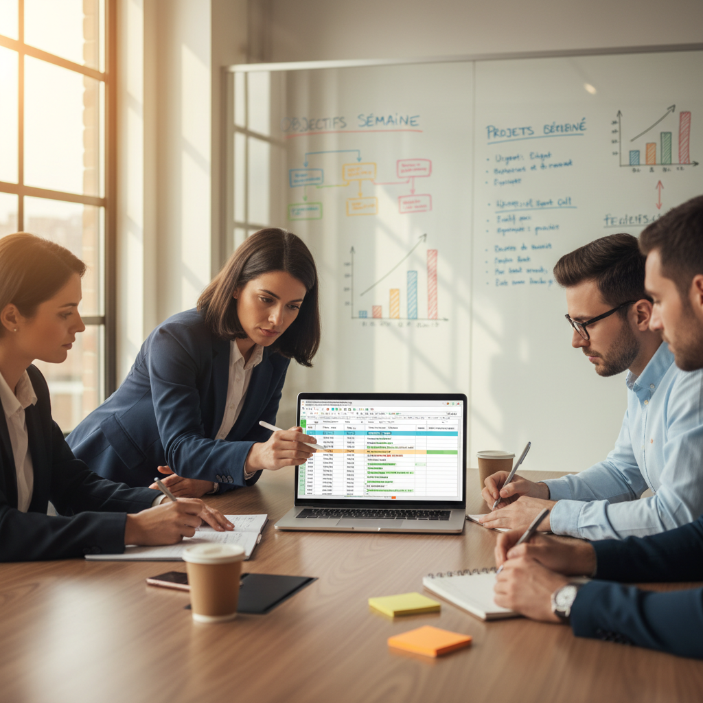 Tableau Excel suivi tâches gratuit et modèle de tableau de bord suivi journalier