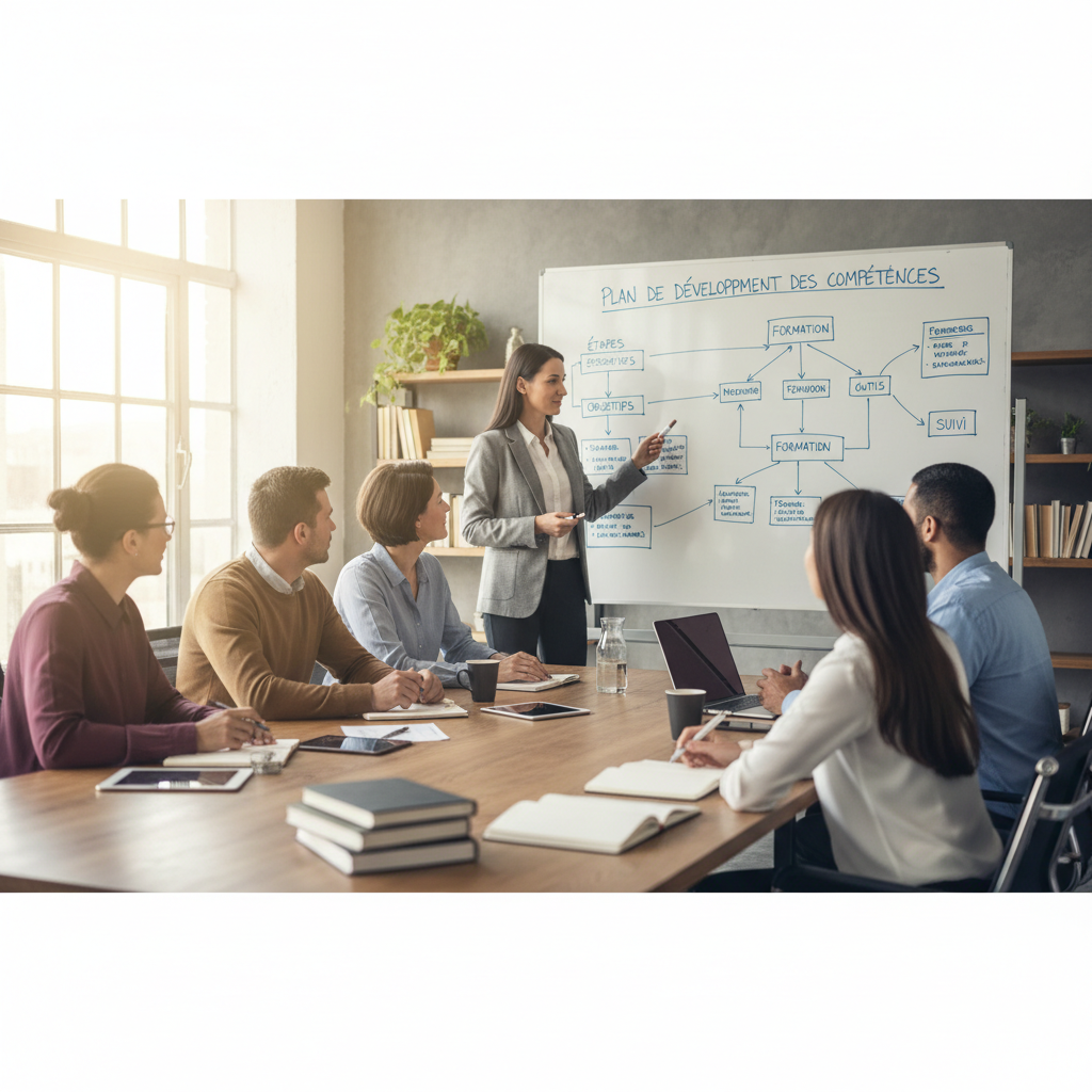 Plan de développement des compétences modèle : guide complet et pratique