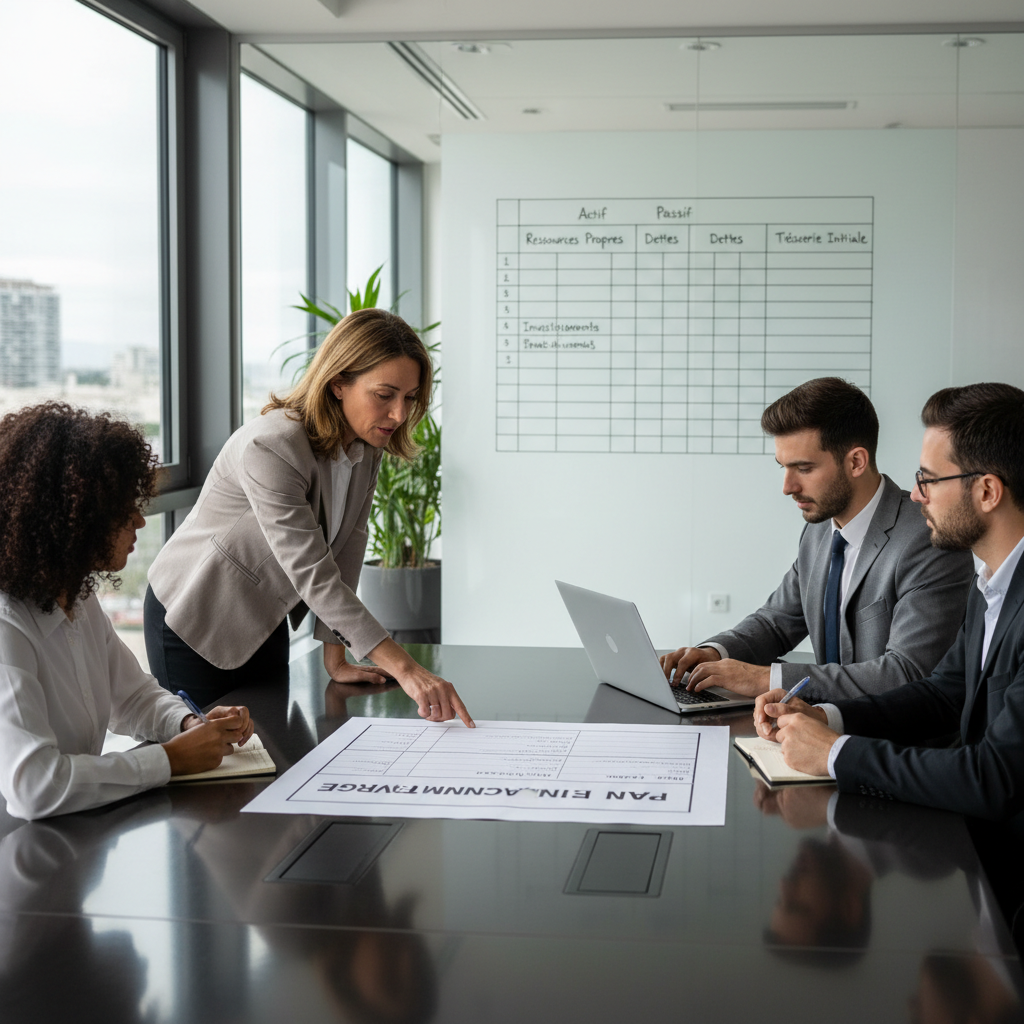 Plan de financement vierge : modèle et tableau Excel pour réussir son projet